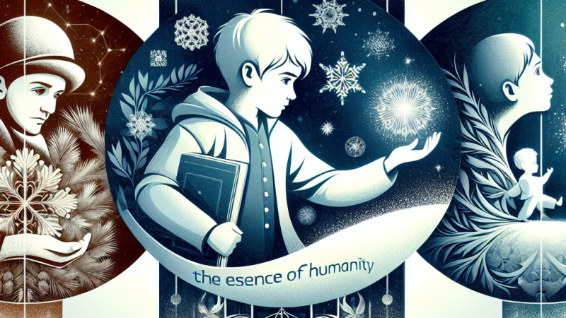 Istota człowieczeństwa - czyny czy słowa? Analiza literacka