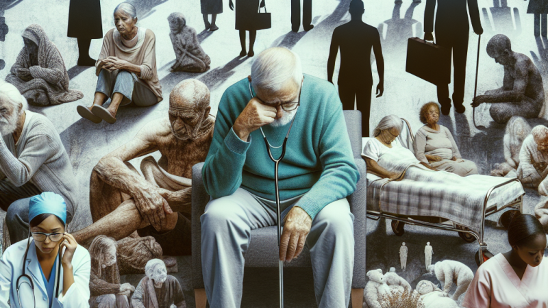 Istotne problemy społeczne osób w wieku starszym.