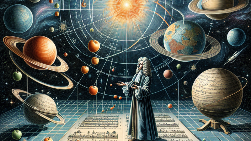 Izaak Newton – rozwiązał najtrudniejszy do jego czasów problem w dziejach nauki.