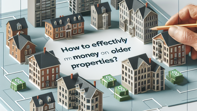 Jak efektywnie zarabiać na starszych nieruchomościach?