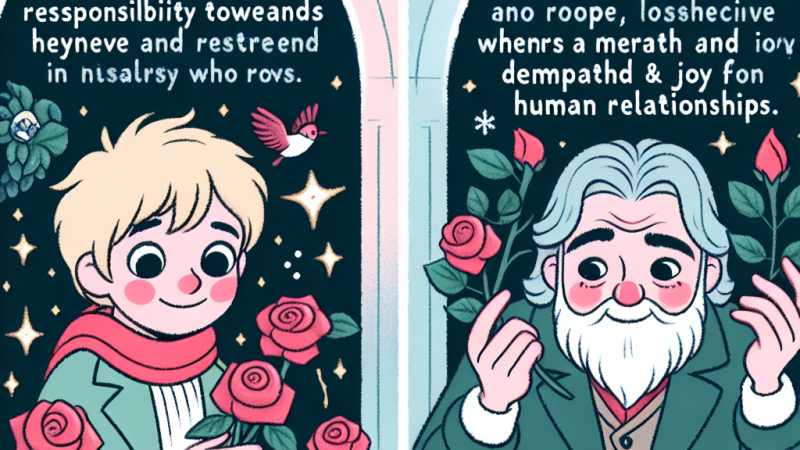 Jak miłość wpłynęła na życie bohaterów literackich w utworach 'Mały książe' i ' Opowieść wigilijna'