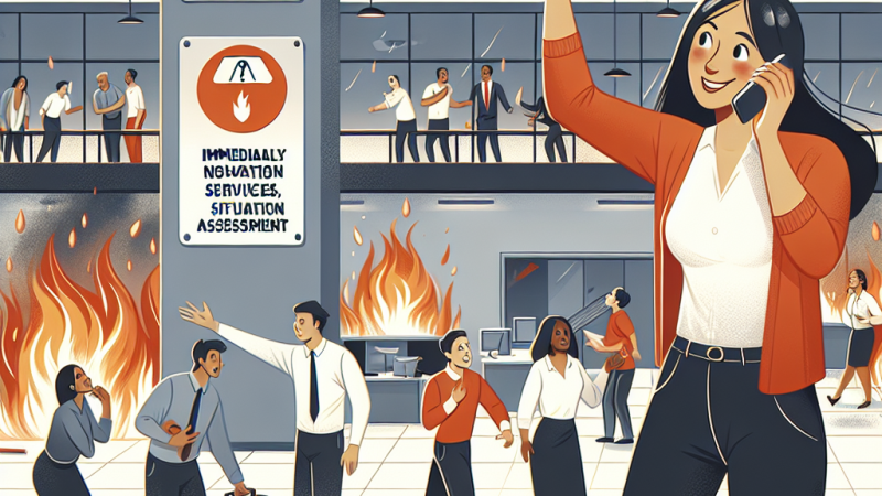 Jak postępować podczas pożaru?