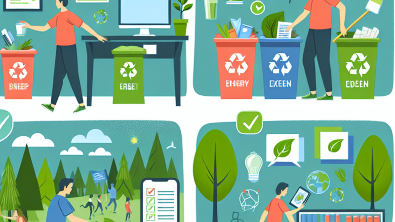 Jak przyczyniam się do dbania o środowisko: moje działania