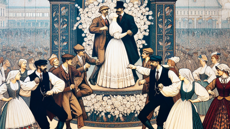 Jak realizowany jest motyw tańca? Omów zagadnienie na podstawie "Wesela" Stanisława Wyspiańskiego, w swojej wypowiedzi uwzględnij również wybrany kontekst