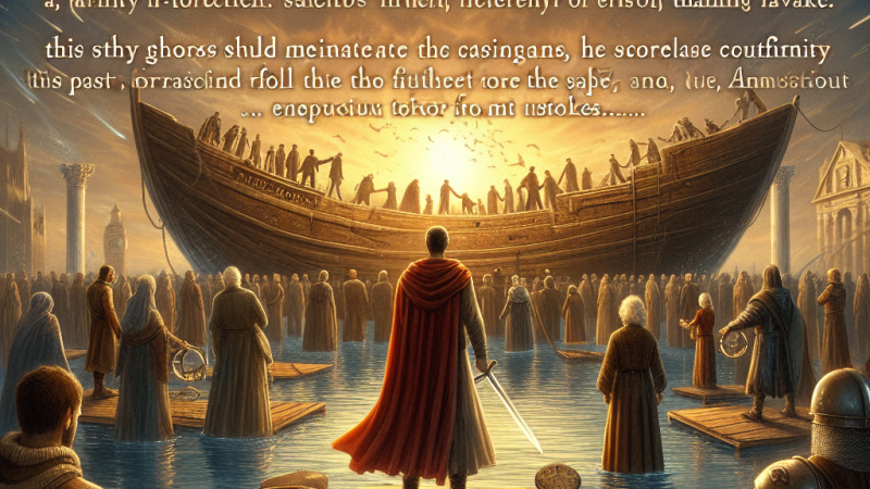 Jak rozumiesz tytuł lektury "Arka czasu" Marcina Szczygielskiego w kontekście treści utworu?