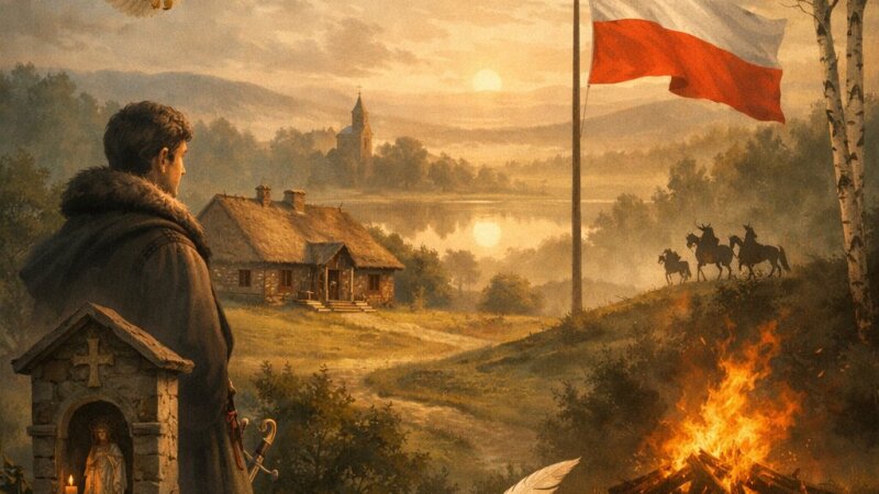 Jak w 'Panu Tadeuszu' kreowana jest przestrzeń i jaka jest funkcja takiej kreacji w...