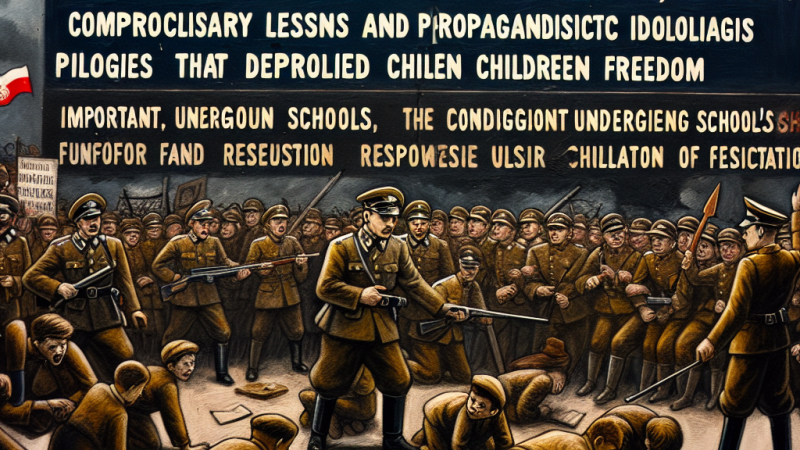 Jak wyglądała edukacja podczas II wojny światowej?