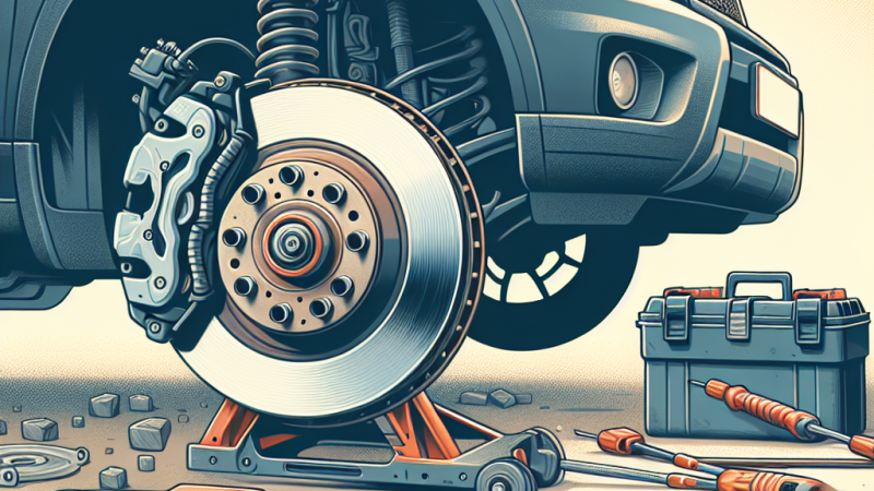 Jak wymienić tarcze i klocki hamulcowe?