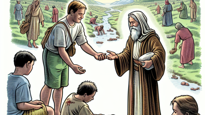 Jaka postawę należy przyjąć wobec człowieka potrzebującego pomocy?