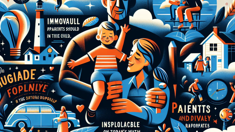 Jaką rolę w życiu dziecka powinni odgrywać rodzice? Odpowiedz na pytanie odwołując się do opowiadań Tadeusza Borowskiego I innej lektury obowiązkowej oraz wybranych kontekstów.