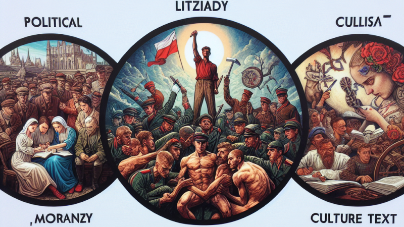 Jaki obraz społeczeństwa ukazują twórcy w swoich dziełach? Przedstaw zagadnienie, odwołując się do fragmentu "Dziadów" części III, całości utworu Adama Mickiewicza oraz wybranego tekstu kultury.