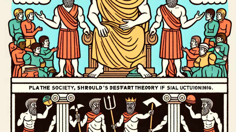 Jakie grupy niezbędne do funkcjonowania społeczności wymienia Platon?