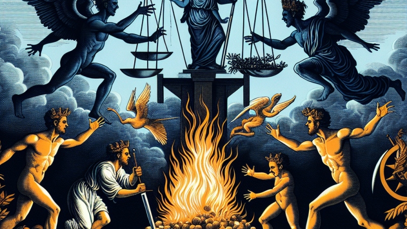 Jakie niebezpieczeństwa rodzą ambicje i rywalizacja – odwołanie do Makbeta