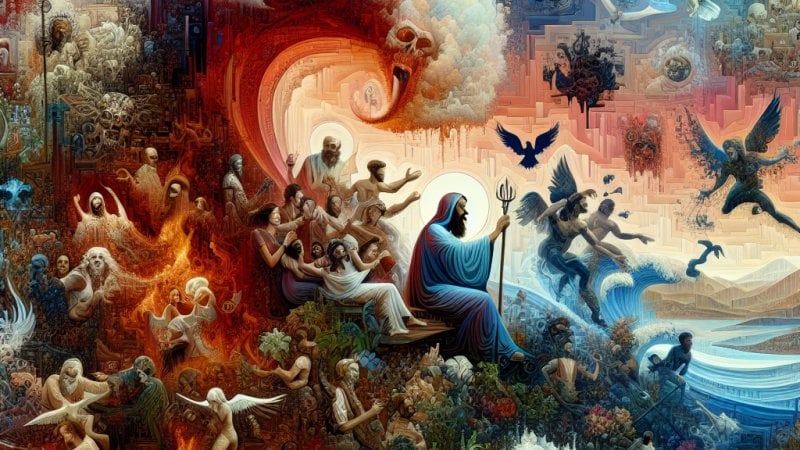 Jakie postawy wobec zła może przyjąć człowiek? W pracy odwołaj się do Potopu, innego utworu literackiego oraz wybranych kontekstów.