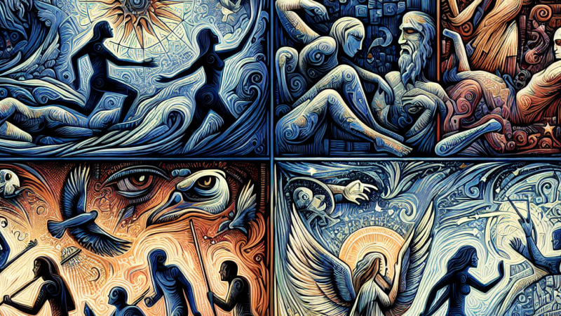 Jakie prawdy o człowieku ujawniają jego sny lub widzenia? Lektura „Dziadów” cz. III w kontekście drugiego tekstu literackiego i dwóch kontekstów.