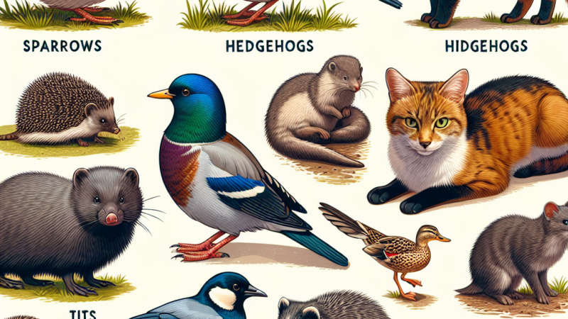 Jakie są zwierzęta pospolite?