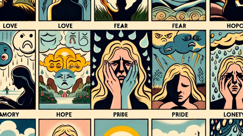 Jakie uczucia mogą towarzyszyć człowiekowi?