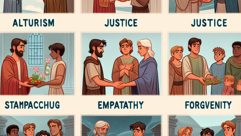 Jakie wskazówki dotyczące bycia dobrym człowiekiem można odczytać z postaw bohaterów literackich?