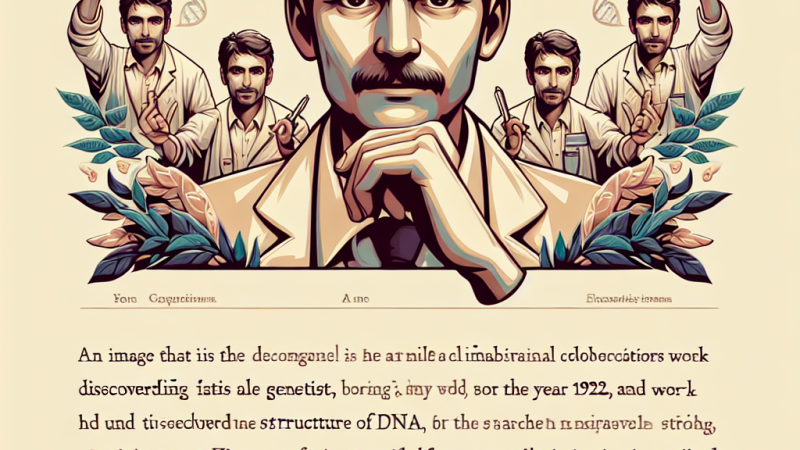 James Dewey Watson - biografia i osiągnięcia