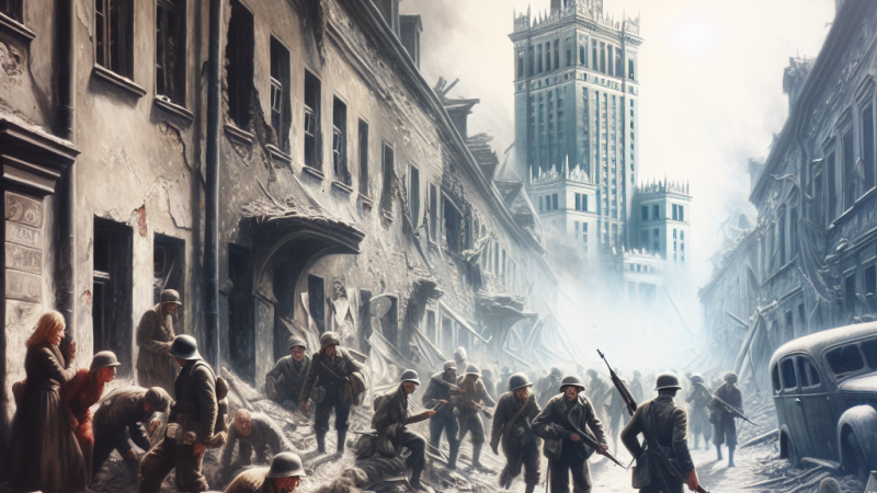 Jeden dzień cywila w czasie powstania warszawskiego.