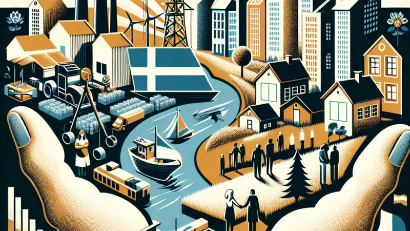 Jeden z modeli polityki społecznej w Europie na początku XXI wieku