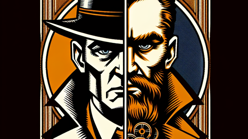 Jeśli nawet można uciec przed sprawiedliwością, to czy można uciec przed samym sobą? Dwie lektury, dwa konteksty