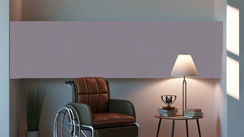 Kącik ciszy dla osób niepełnosprawnych