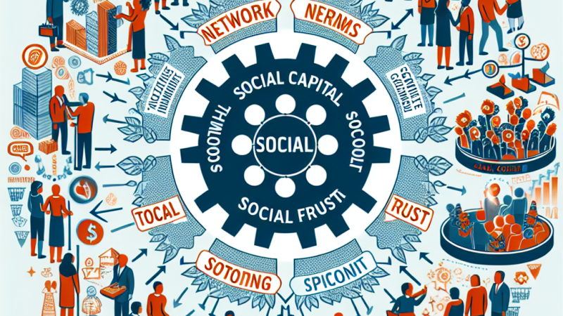 Kapitał społeczny w procesie gospodarowania. Podział. Wpływ na ludzi i gospodarkę. Źródła i krytyka koncepcji. Przykłady występowania i wykorzystania. Pomiar i oddziaływanie.