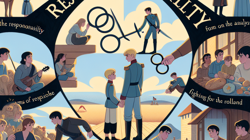 Każdy jest w życiu za kogoś lub za coś odpowiedzialny- analiza literacka