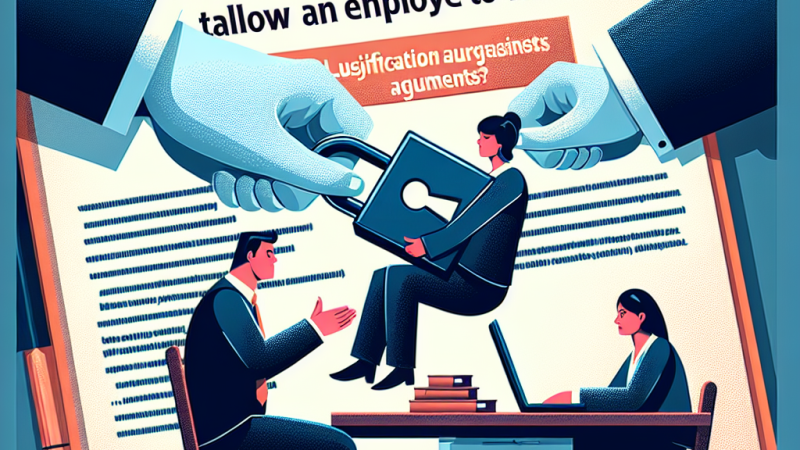 Kiedy pracodawca może odmówić dopuszczenia pracownika do pracy? Uzasadnienie argumentów.