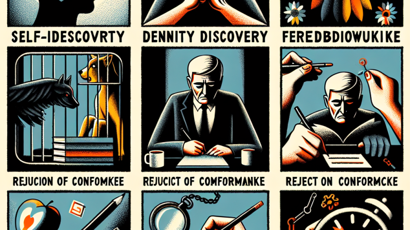 Kim jestem? Człowiek w poszukiwaniu swojej tożsamości. Odwołaj się do powieści Gombrowicza "Ferdydurke” i "Przedwiośnia" S. Żeromskiego