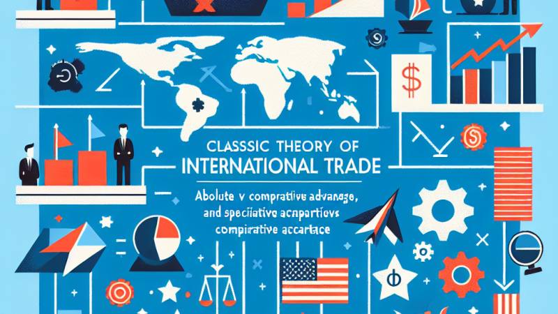 Klasyczna teoria handlu międzynarodowego: przewaga absolutna a komparatywna