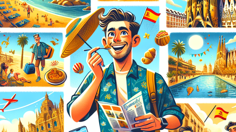 Klika zdan po hiszpańsku w czasie preterito perfecto o wakacjach