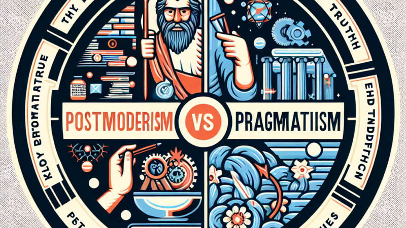 Kluczowe różnice między postmodernizmem i pragmatyzmem.