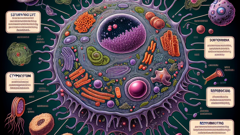 Komórka - budowa i rola w biologii.