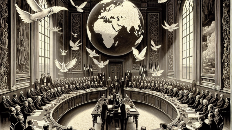 Konferencja pokojowa w Paryżu i początek systemu wersalskiego