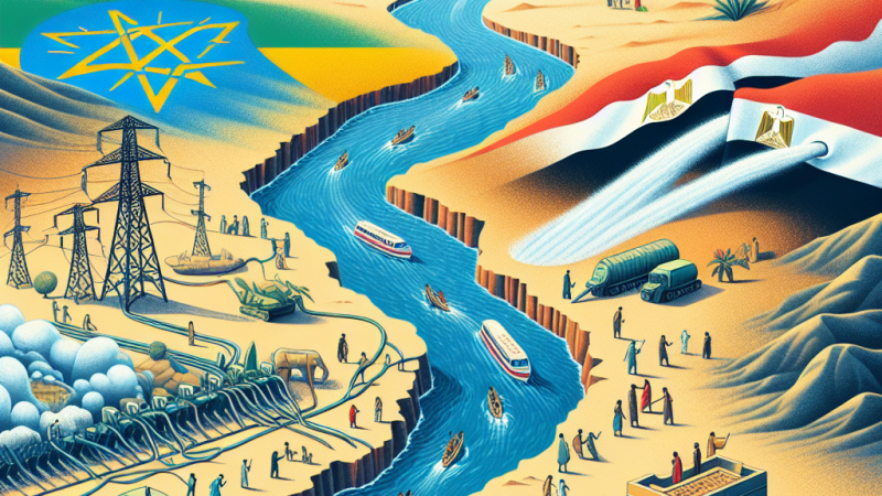 Konflikt Etiopii z Egiptem o Nil: Opis i analiza