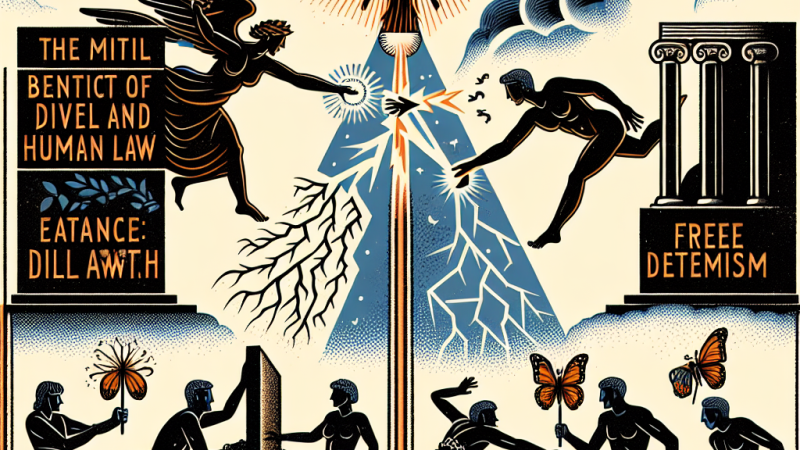 Konflikt racji moralnych na podstawie Antygony Sofoklesa i innego utworu literackiego