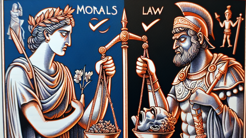 Konflikt wartości w Antygonie Sofoklesa: analiza na podstawie lektury obowiązkowej