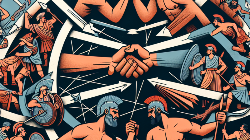 Konflikty jako źródło literackiego obrazu wojny. Omów zagadnienie na podstawie znanych ci fragmentów "Iliady" Homera