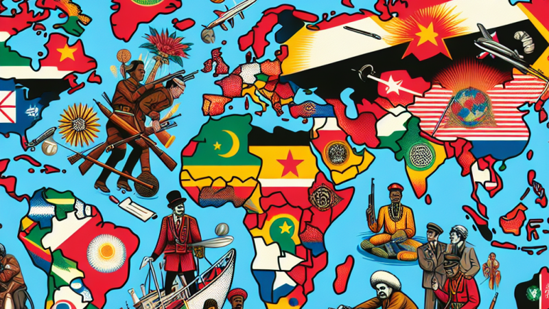 Konsekwencje dekolonizacji dla współczesnej mapy świata.