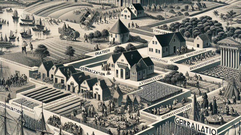 Konsekwencje społeczno-gospodarcze kolonizacji na prawie niemieckim