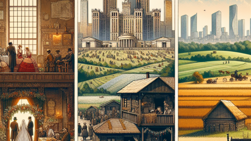 Kreacja przestrzeni w utworach literackich i jej funkcje na przykładzie „Wesela”, „Lalki” i „Pana Tadeusza”