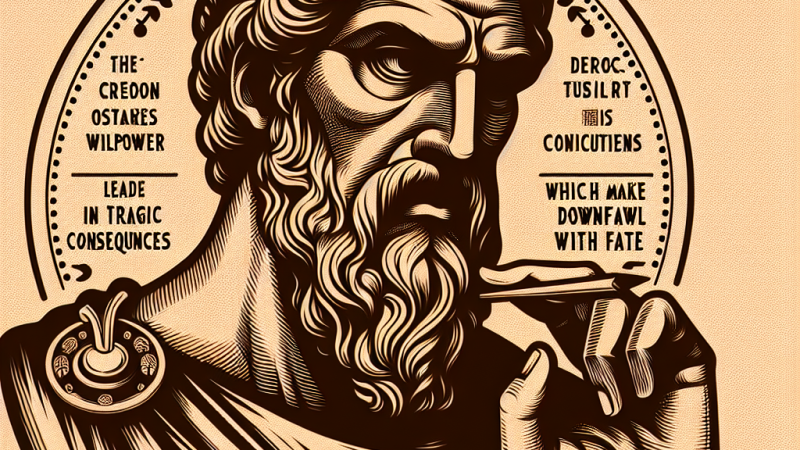 Kreon jako bohater tragiczny