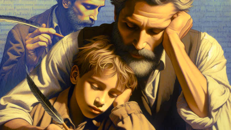 Krótka historia Panfiłowa i jego syna z uwzględnieniem motywu syna i ojca "Inny świat" Gustawa Grudzińskiego