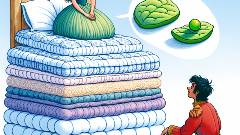 "Księżniczka na ziarnku grochu" - streszczenie i problematyka