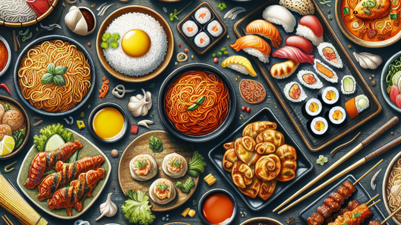 Kultura kulinarna Azji: Najpopularniejsze dania każdego kraju