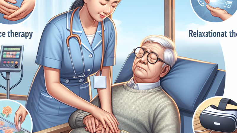 Łagodzenie bólu przez pielęgniarkę - niefarmakologiczne metody u osób starszych
