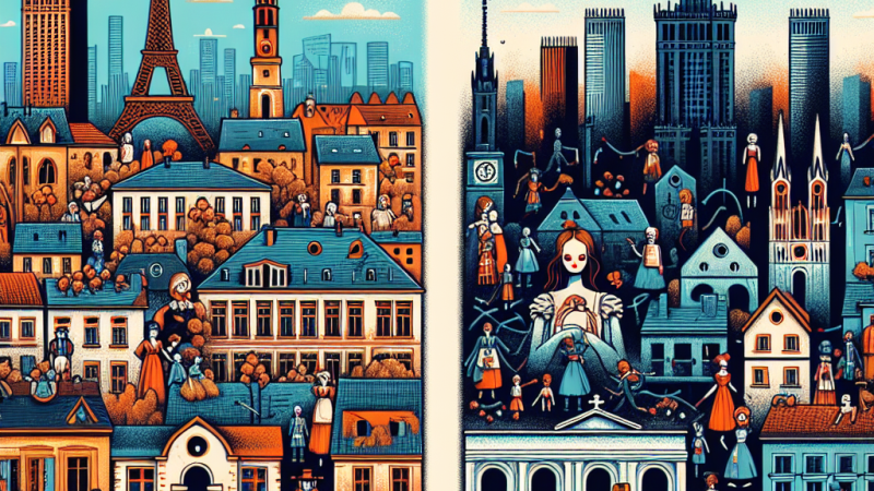 "Lalk"a: Porównanie portretów Paryża i Warszawy