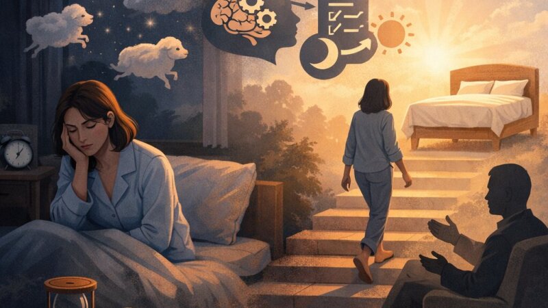 Leczenie bezsenności terapią poznawczo-behawioralną